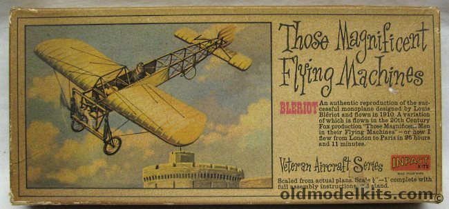 Inpact 1/48 1910 Bleriot Those Magnificent Flying Machines, P101 plastic model kit